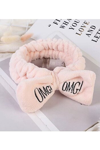 Toyaş Omg Plush Bandana Makeup Spa Hair Band Powder