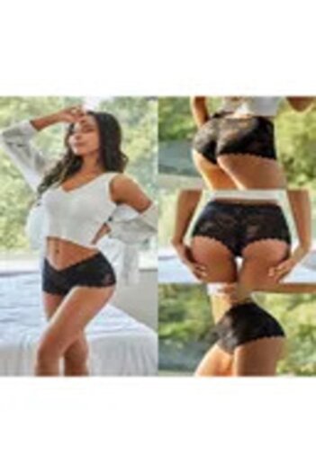 Quick&Shine Women's Fancy Panties-Boxer White Red Black in a Package of 3 Pieces Boxer Fancy