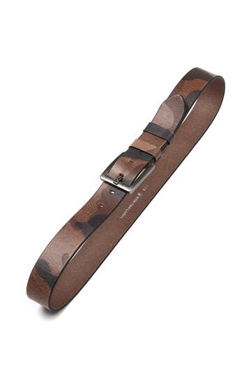 Aka Camouflage Sports Leather Belt