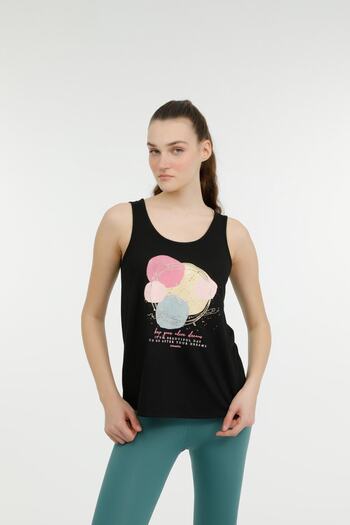 Kinetix WL GABY-B 10T7118 3FX Black Women's Tank Top