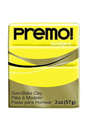 Sculpey Premo Polymer Clay 57g 5572 Cadmium Yellow Hue