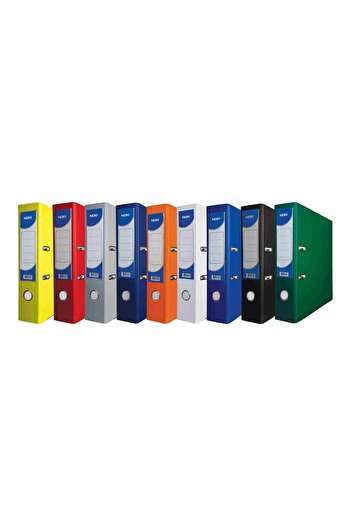 Noki Red 25 Pack Plastic Narrow Folder