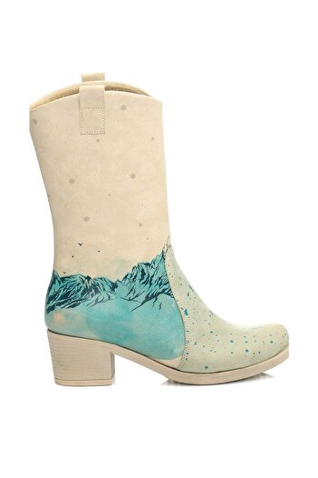 Streetfly Colorful Women's Boots Mddl-1554