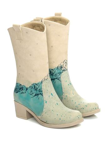 Streetfly Colorful Women's Boots Mddl-1554