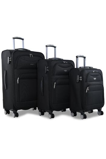 Fossil Siyah Unisex 3'Lü Valiz Seti Fsl010Set