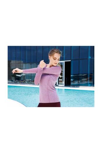Yeni İnci Lilac Long Sleeve Athlete T-shirt