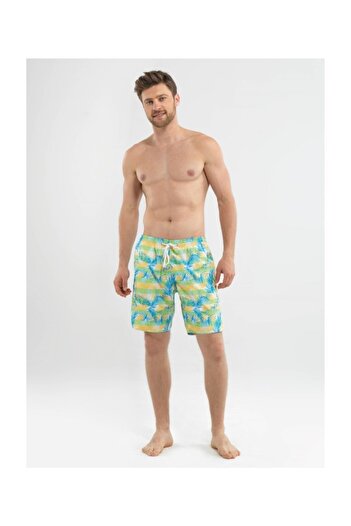 Blackspade Men's Shorts Swimsuit - 8566 - Printed