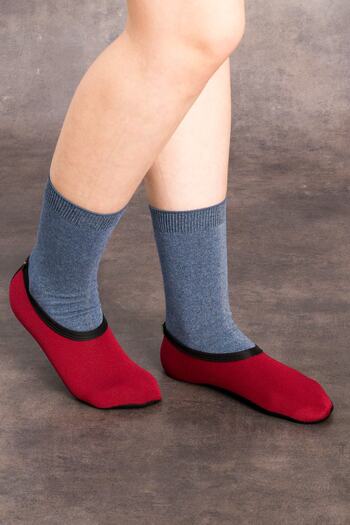 Savana Unisex Children's Red Home Shoes