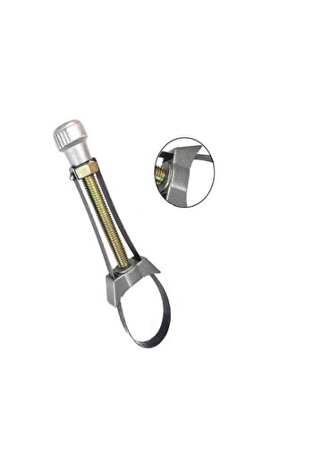 Eltos Oil Filter Removal Wrench with Metal Band Strap, Steel Strap, Steel Screw Filter Wrench Apparatus
