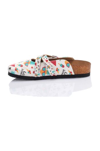 Streetfly Papuci de damă colorați