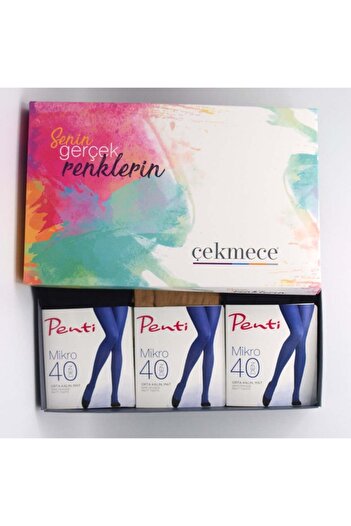 Penti Women's Mixed Pantyhose 3 Pack New Season