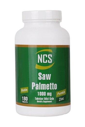 NCS Saw Palmetto 1000mg - 180 Tablets