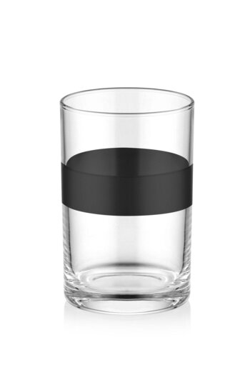 The Mia Dark Coffee Side Water Glass Set of 6 Drk0004