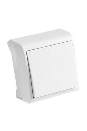 VİKO 90681001 Vera White Switch Surface Mounted