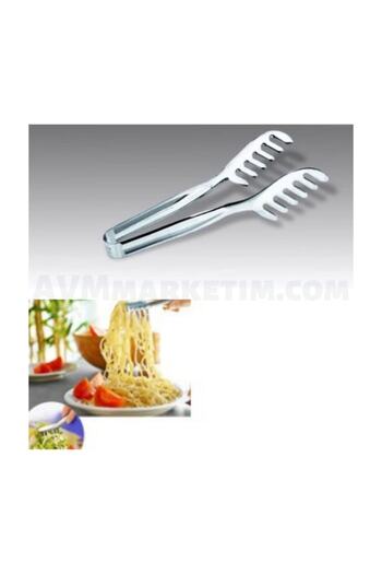 AVMmarketim Ay Yilmaz Luxury Pasta Tongs Stainless Steel Tongs