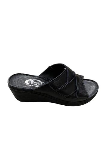 Joyful Papuci de damă din piele naturală cu pană