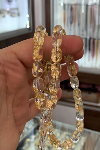 Doğan Silver Erkek Hediyelik Altın Varaklı Sertifikalı Tesbih Dgn5053