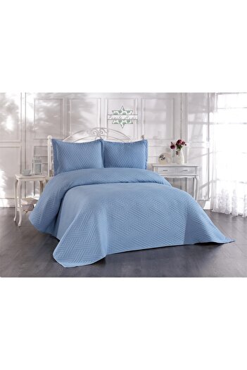 by ballı biocotton Flush Ultrasonic Double Bedspread Set (240x260, 50x70)