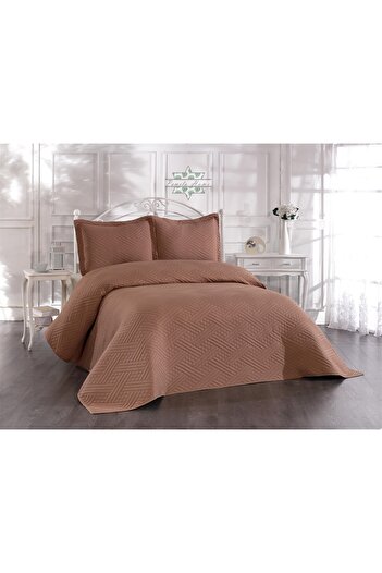 by ballı biocotton Flush Ultrasonic Double Bedspread Set (240x260, 50x70)