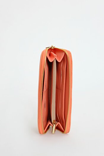 Pierre Cardin Satin Coral Women's Portfolio Wallet 06PC23Y701