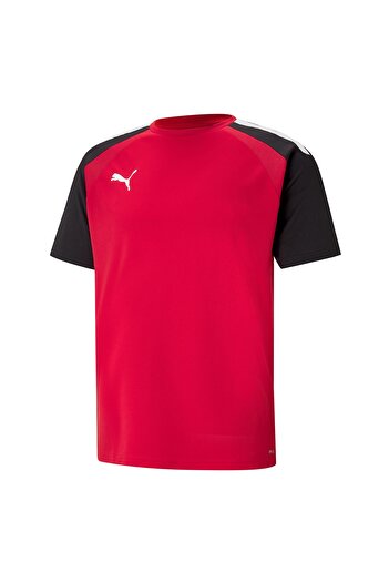 Puma Crew Neck Plain Red Men's T-Shirt 70491901   Teampacer Jersey