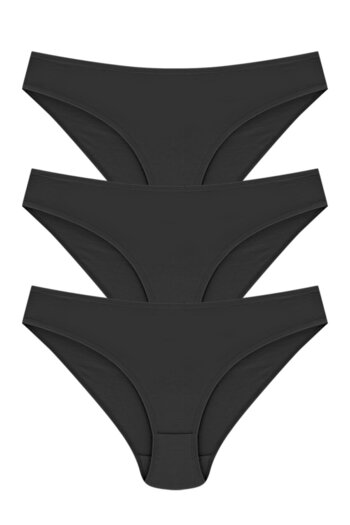 Papatya Model Bikini Chiloți Pachet 3 100% Bumbac
