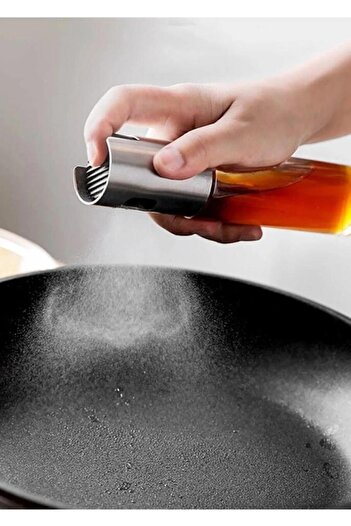 AKAL Cam Sprey Yağlık Sirkelik Püskürtmeli Fısfıs 100 ml Yağdanlık 1 Adet