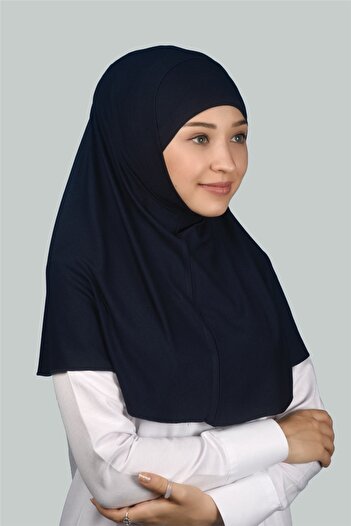 Altobeh Set of Two Practical Scarf Ready Turban and Hijab Hijab Cap (XL) - Navy Blue