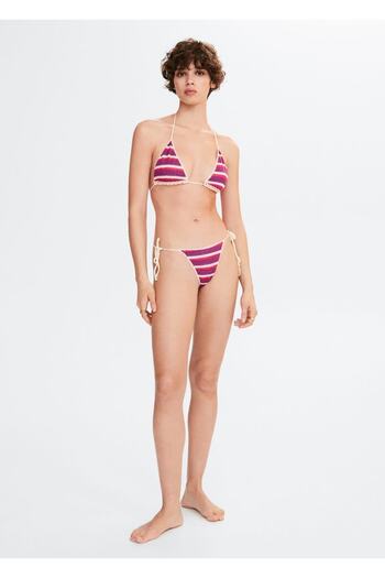 MANGO Woman Crochet Bikini Top