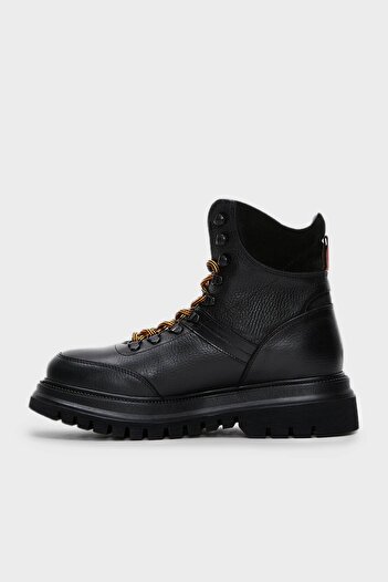 Harley Davidson Logo Δερμάτινα Laced Stein Boots Ανδρικά ΜΠΟΤΑΚΙΑ 021M 100564