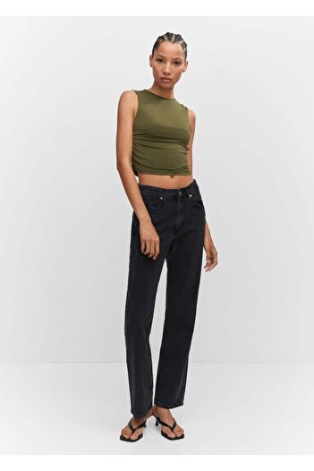 MANGO Woman Ruffle Detailed Blouse
