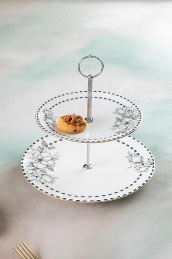 ACAR Flone Porcelain Layered Cookie Holder - 19 cm