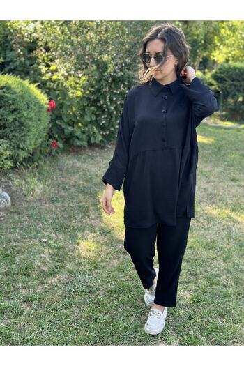 two in sis Ayrobin Set Hijab Set Linen Look Hijab Set