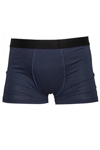 Ragman Trunk-Boxershorts im 2er-Pack mit Elastik-Bund und Logo-Webbund