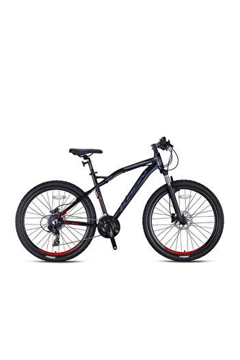 Kron Xc 150 - 27.5\" Mtb - 19\' - 24 Vites - H.dısc - Siyah-kırmızı/füme