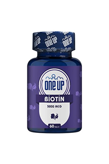 One Up Biotin 5000 Mcg 60 Tablets