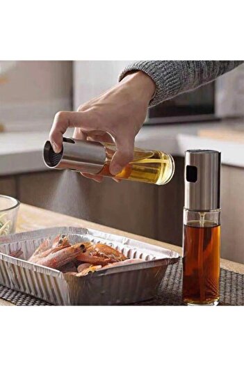 AKAL Cam Sprey Yağlık Sirkelik Püskürtmeli Fısfıs 100 ml Yağdanlık 1 Adet