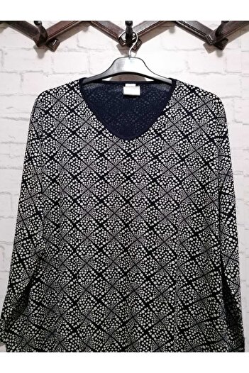 anne moda ankara Battal series, twinkle patterns Full Summer long-sleeved cotton viscose lycra anti-sweat, bulz