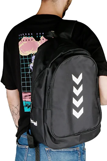 hummel Hml Davido Back Pack Unisex Backpack 980270-2001 Black
