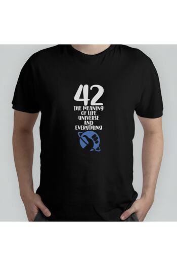 Pixxa Hitchiker's Guide To The Galaxy - Οδηγός Hitchhiker's To The Galaxy Tshirt 100% βαμβάκι