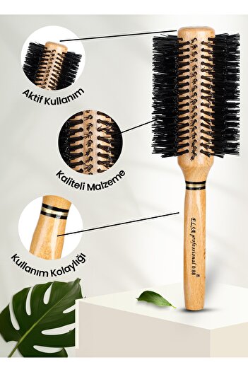Elsa Fırça Βούρτσα μαλλιών Elsa Professional 0.88 Natural