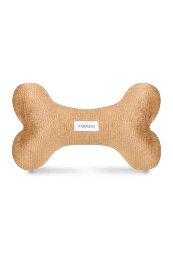 Lusi Doog Plush Dog Toy Bone