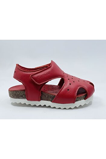 Piarmoni Genuine Leather Anatomical Cork Sole Children's Sandals