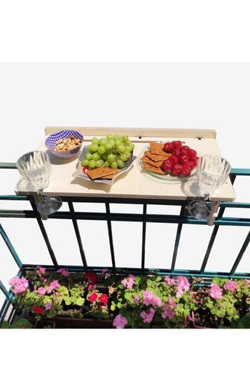 TUFETTO Keja Balkon Masası Balkon Bar Masası