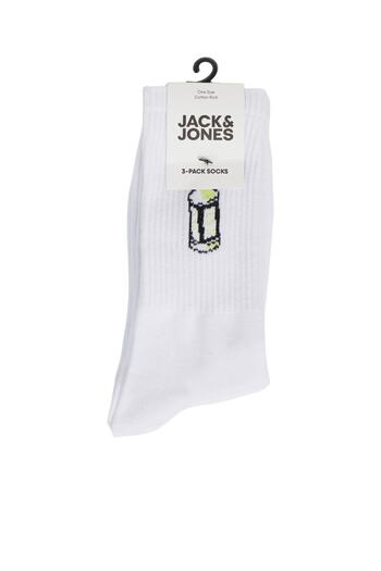 Jack & Jones JACROCK AND ROLL TENİS ÇORAPLARI 3 ADET