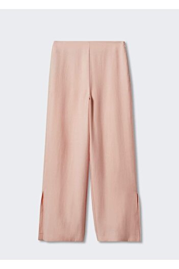 MANGO Woman Paçaları Yırtmaçlı Pantolon