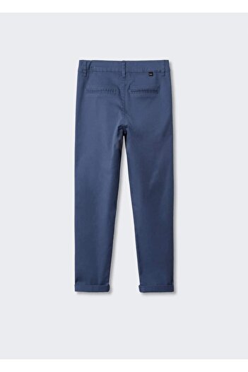 MANGO Kids Pamuklu Chino Pantolon