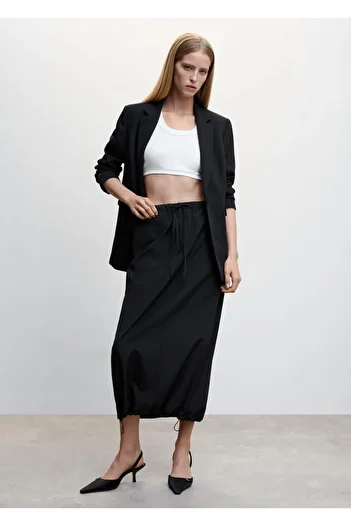 MANGO Woman Parachute Skirt