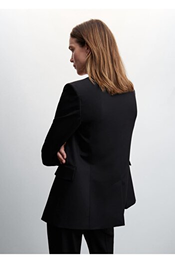 MANGO Woman Double Breasted Blazer Jacket