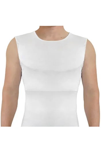 Fitmasterpro Sleeveless Undershirt That Makes Men Look Muscular